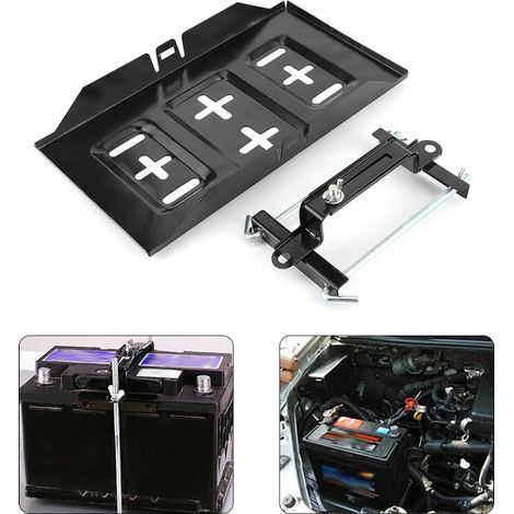 Batteriehalterungs-Set mit Halteklammern, 19 cm (1/5)