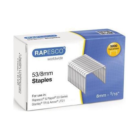 RAPESCO Heftklammer 750 53/8 verzinkt 5.000 St./Pack.