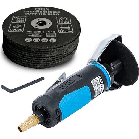 Lot meuleuse tronconneuse droite de 75 mm plus 10 disques (1/5)