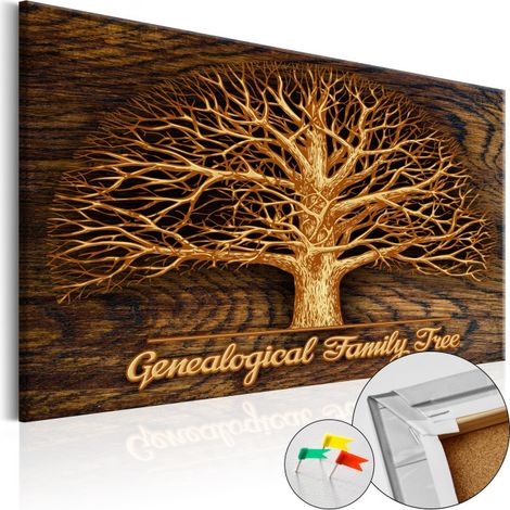 Tableau en Liège "Panneau - Family Tree" 60 x 90 cm (1/2)