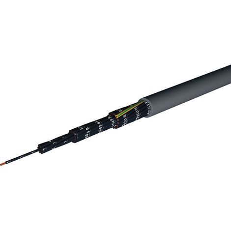 [JAMAIS UTILISÉ] Câble de commande CAE Groupe CAELIFLEX, 4 conducteurs 0,5 mm² 20 AWG, 50m, Retardant à la flamme