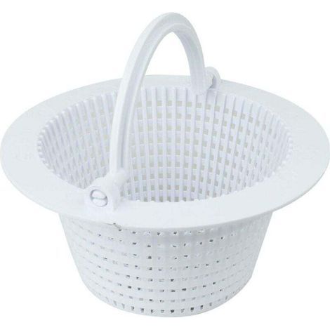 Piscine Skimmer Panier d'étang avec poignée Panier Piscine Panier Filtre Piscine Skimmer Paniers--blanc (1/4)