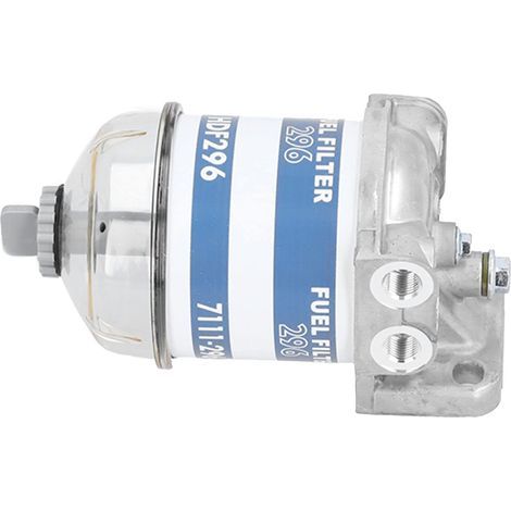 Conjunto de filtro de combustible SUNXURY 7111-296, repuesto compatible con Massey Ferguson 133 135 140 145 165 168 175 178 (1/5)