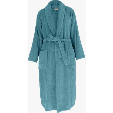 Peignoir col châle Eponge coton 380 gr/m² "Naïa" Vent du sud