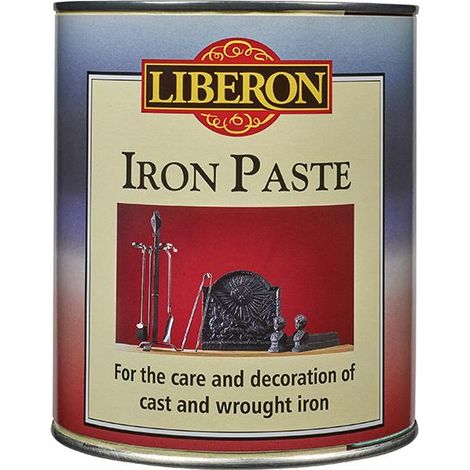 Liberon Iron Paste - Renovating Cast and Wrought Iron - 1 Litre (1/3)