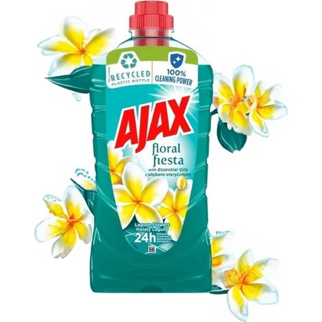 Limpiador de suelos AJAX Lagoon Flowers 1l (1/5)