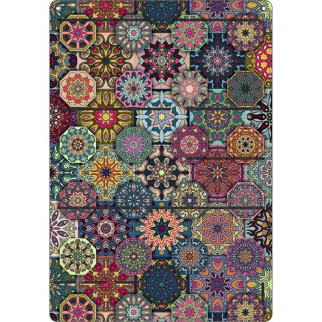 Organizer da parete in feltro Bertoni Valencia 45×65 cm - antracite, 8 tasche, stampa HD, decorativo e pratico (1/5)