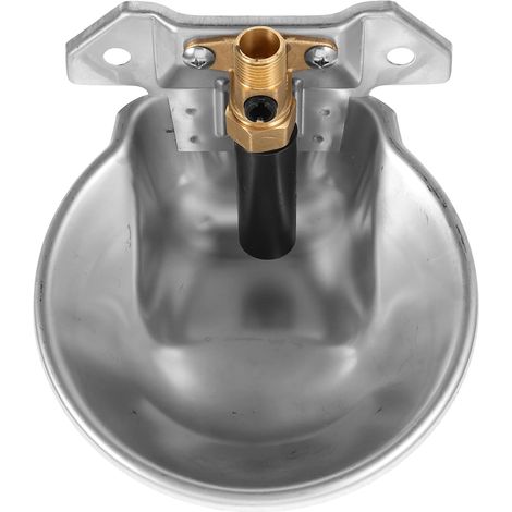 Abreuvoir Vache Automatique Capacité Grosse en Acier Inoxydable Distributeur Automatique Eau pour Bétail en Ferme (1/5)