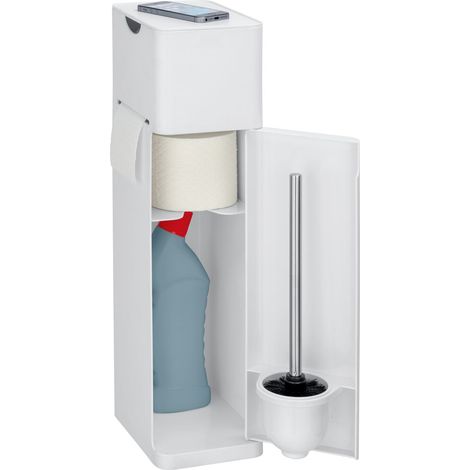 Serviteur WC rangement brosse et papier IMON