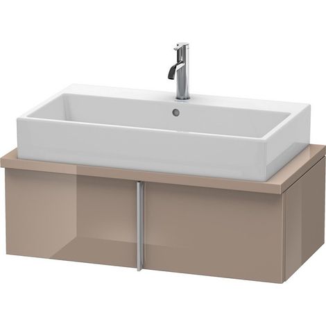 VERO mobile consolle basso 285x900x448mm cappuccino lucido