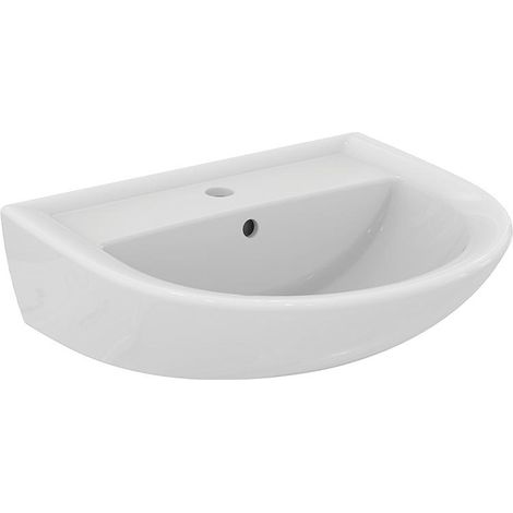 Vasque céramique blanche Eurovit Ideal Standard l x H x P : 600 x 160 x 470 mm