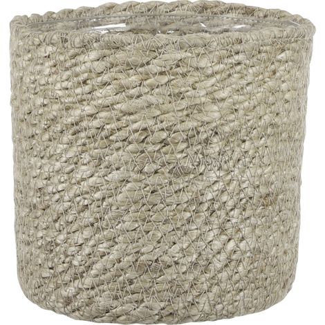 Mica Übertopf Korb Atlantic Ø 14 x 14 cm creme Topf