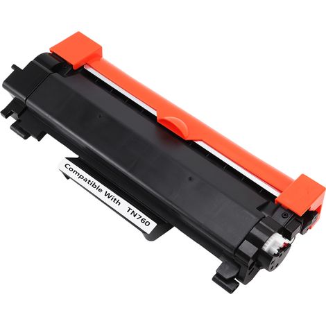Cartouche de toner de remplacement pour imprimante DCP L 2550DW (version américaine), noir, 3 000 pages, compatible TN760, 40 g (1/5)