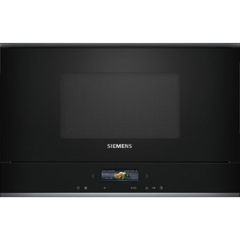 Microondas Integrable Siemens iQ700 BF722R1B1 21L 900W Apertura Derecha