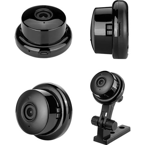 Caméra Domestique HD 1080p, Sécurité Intelligente WiFi, Surveillance Maison à Distance, Caméra IP Sans Fil, Vision Nocturne, Détection de Mouvement, Caméra de Surveillance Intérieure (1/4)