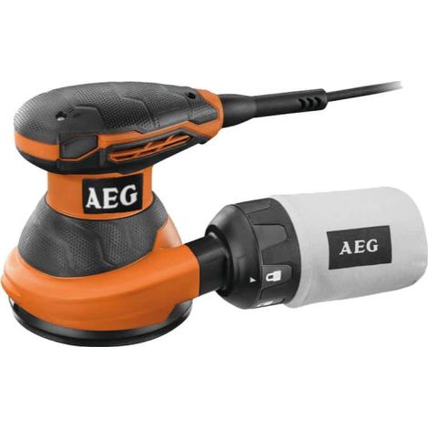 Eccentrico levigatrice AEG 125 millimetri 300W EX 125 ED-SET