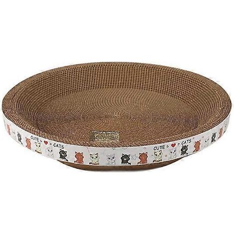 Griffoir pour chat, nid pour chat, grattoir à griffes pour aiguiser les griffes, jouet pour chat - 40 cm (1/5)