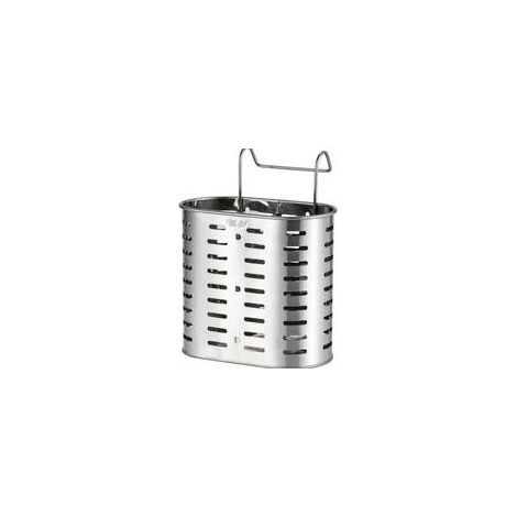 Porte-couverts de cuisine en acier inoxydable 304 porte-baguettes porte-baguettes suspendu vertical panier de rangement (1/4)