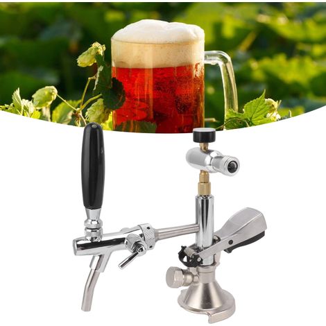 Pompe à air pour bière, pompe manuelle pour fût de bière, pompe de pique-nique 4", distributeur de bière, petite pompe à air pour fût de bière pression pour bière artisanale, pompe à air simple de typ (1/5)