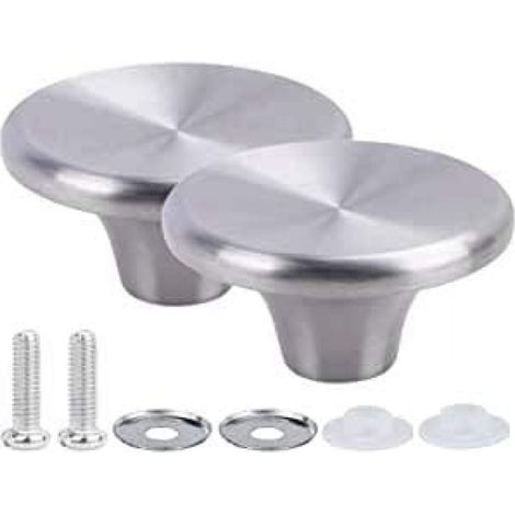 Lot de 2 boutons de rechange pour couvercle de cocotte en acier inoxydable (1/5)