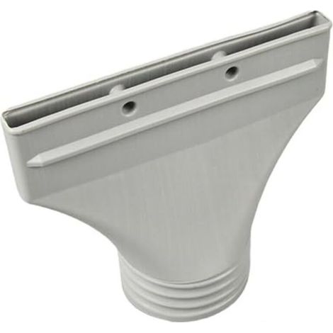Flacher Fenster-Abluftschlauchadapter für tragbare Klimaanlagen und Wäschetrockner mit 4 Verriegelungslaschen, 22 x 25 cm, Grau