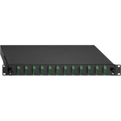 Rutenbeck Spleissbox 24xSC-D OS2 APC grün 2280309240