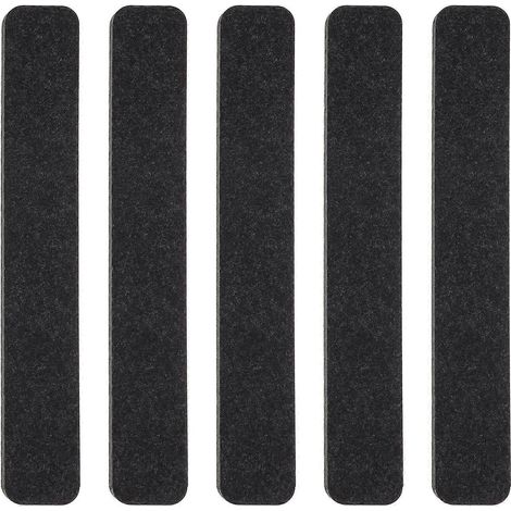 bandes de feutre autocollantes pour tableau d'affichage-33X5X1.3CM-Black (1/3)