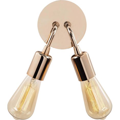 Lampe murale Applique Cuivre Métal 14 x 12 x 20 cm (1/5)