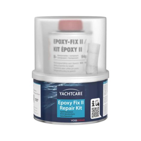 Kit reparación epoxi, Kit reparación barcos, Reparación fibra de vidrio, 248 g