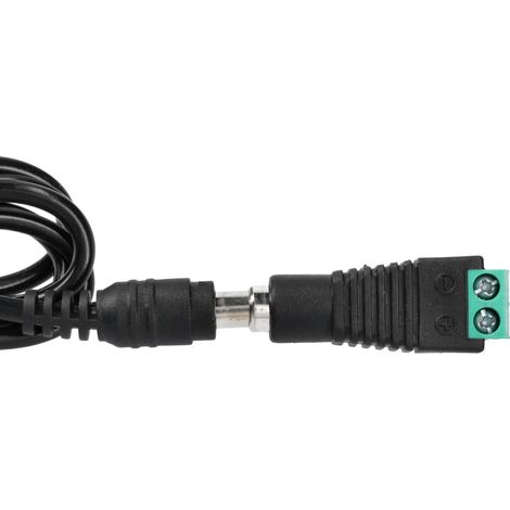 Transformador 12VDC 2A 24W con enchufe interior IP20 + Conector tira LED