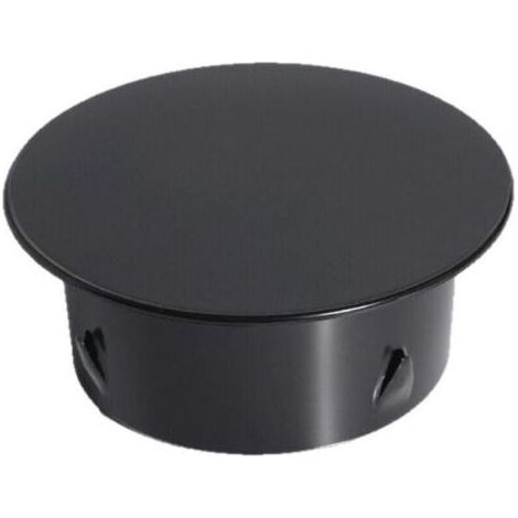 Couvre-trou de cheminée pour poêle, couvercle de tuyau de cheminée 83mm, couvre-cheminée en acier inoxydable, couvercle de trou de cheminée pour tuyau (1/5)