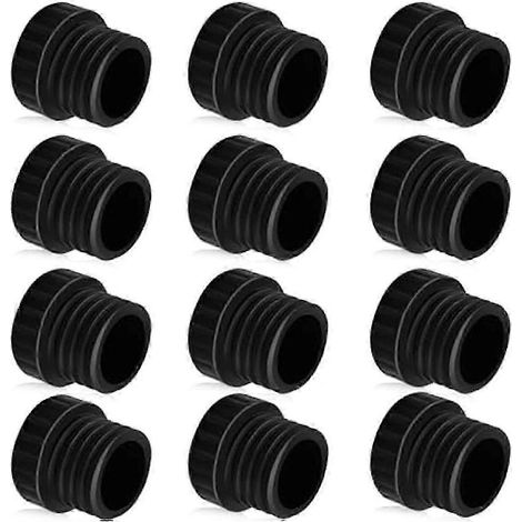 Lot de 12 capuchons de sécurité pour douilles d'ampoules, compatibles avec les guirlandes lumineuses. (1/4)