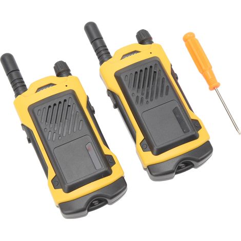 Lot de 2 talkies-walkies enfants, communication parent-enfant, appel sans fil, radio bidirectionnelle, jouets extérieur/intérieur (1/5)