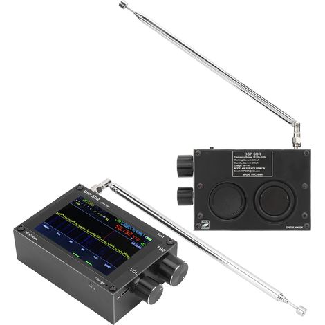 SDR-Empfänger, Handfunkgerät, Signalanalysator, Vollfrequenz-DSP, 4-lagige Leiterplatte, Bauteile dick (1/5)
