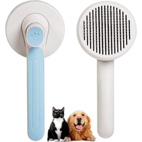 Dog Brush Cats,Dog Brush,Professional Pet Grooming Tools,Cat Brush,for Removing Excessive Dead Hair and Undercoat (1/5)