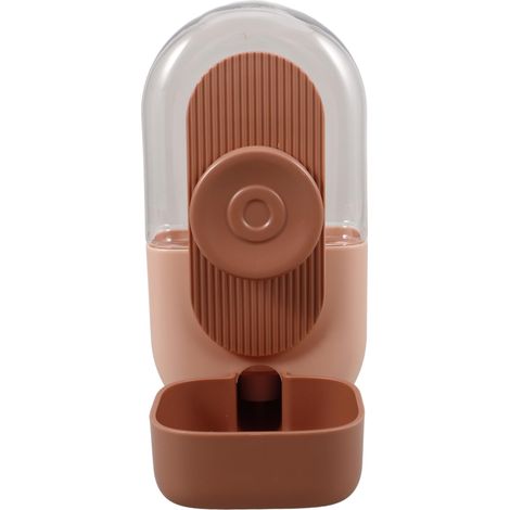Distributeur d'eau suspendu pour animaux — Mangeoire et abreuvoir automatiques pour chiens et chats — Garde les sols au sec — Facile à nettoyer (1/5)
