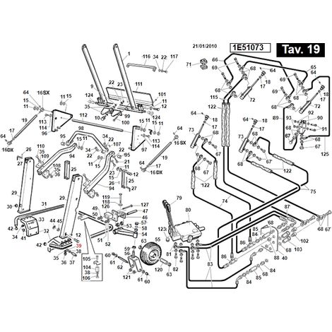 Mutter M12 mittel ISO4032 UNI5588 TURBOGRASS ORIGINAL GIANNI FERRARI 00.26.02.0090