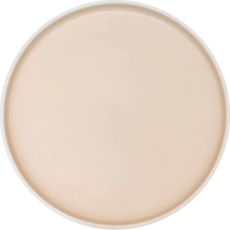 Lot de 6 Assiettes Plates "Alix" 26cm Beige