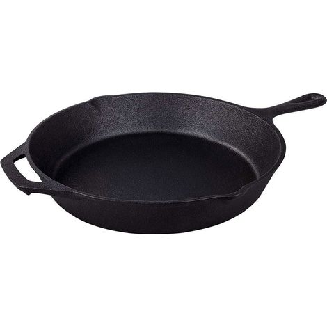 Sartén de hierro fundido precurado black collection, ø30 cm