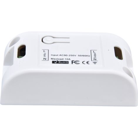 Disjoncteur intelligent commandé par réseau, minuterie télécommandée via téléphone mobile, 90-250 V CA (1/5)