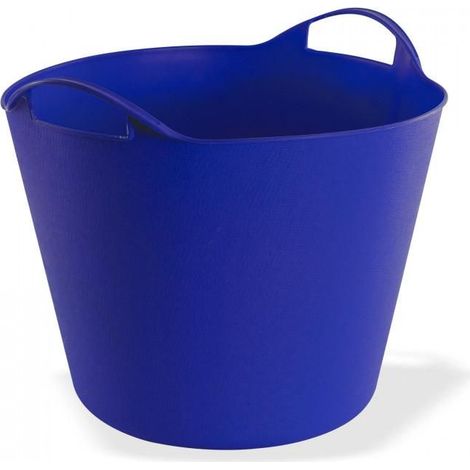 Panier flexible multifonctions 25 litres Bleu / Jardin - linge - bois