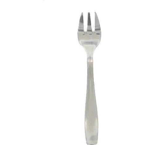 Fourchettes à huîtres - Inox - 6 pièces - 12 cm - Compatible lave-vaisselle - 3 dents