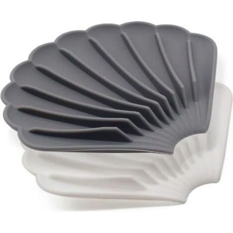 FENOPLASTICALot de 2 Porte-Savon,Porte Savon Drainage,Porte Savon Douche,éPaissi, AntidéRapant, Pliable pour Lavabo,Douche,Salle De Bain,Cuisine (1/5)