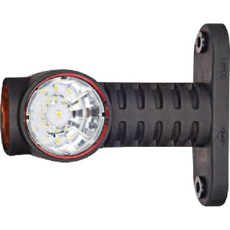 Feu de position à LED, 0,7/1,4 W 12/24 V blanc/orange/rouge 3 LED Kramp LA30015 (1/5)