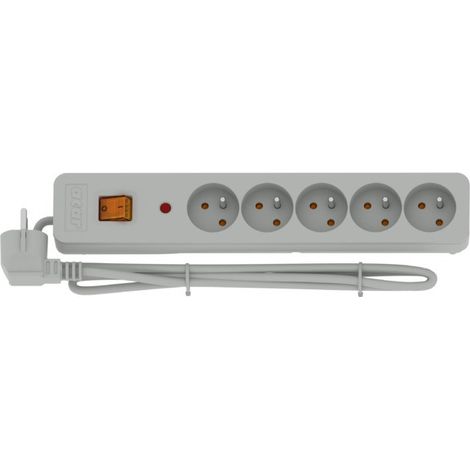 HSK DATA acar X5 Gray 5 AC outlet(s) 230 V 1.5 m (1/2)