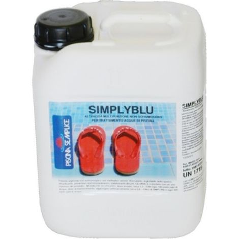 ALGHICIDA MULTIFUNZIONE SIMPLYBLU PER PISCINA 5 Kg