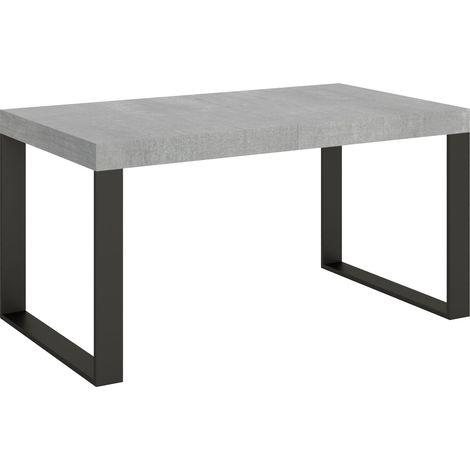 Tavolo Allungabile 160-420x90x77 cm Tecno Cemento (1/3)