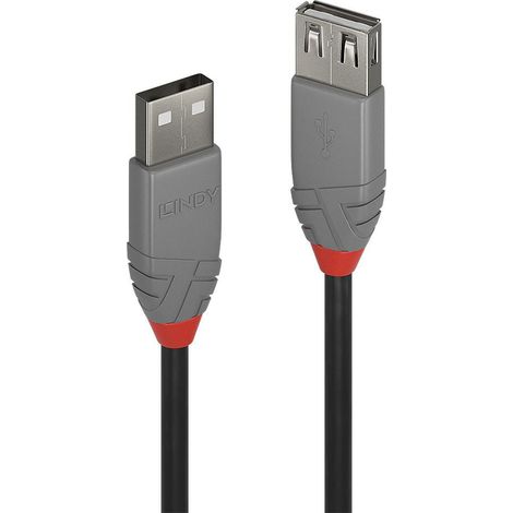 Cavo di prolunga USB 2.0 tipo A 5 m Lindy Anthra Line, 36705
