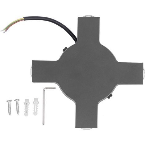 Mur LED lumière ligne de faisceau décorative lampe étanche extérieure pour salon couloir jardin blanc 4W AC 85-265V (1/5)