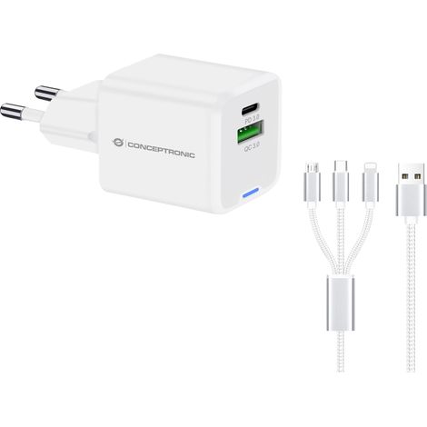 Conceptronic ALTHEA16W 2-Port 33W GaN USB PD Charger Ladegeräte - USB - (1/2)